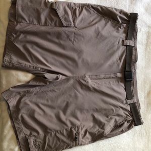 88% Polyester 12% Spandex, mac washable, easy care